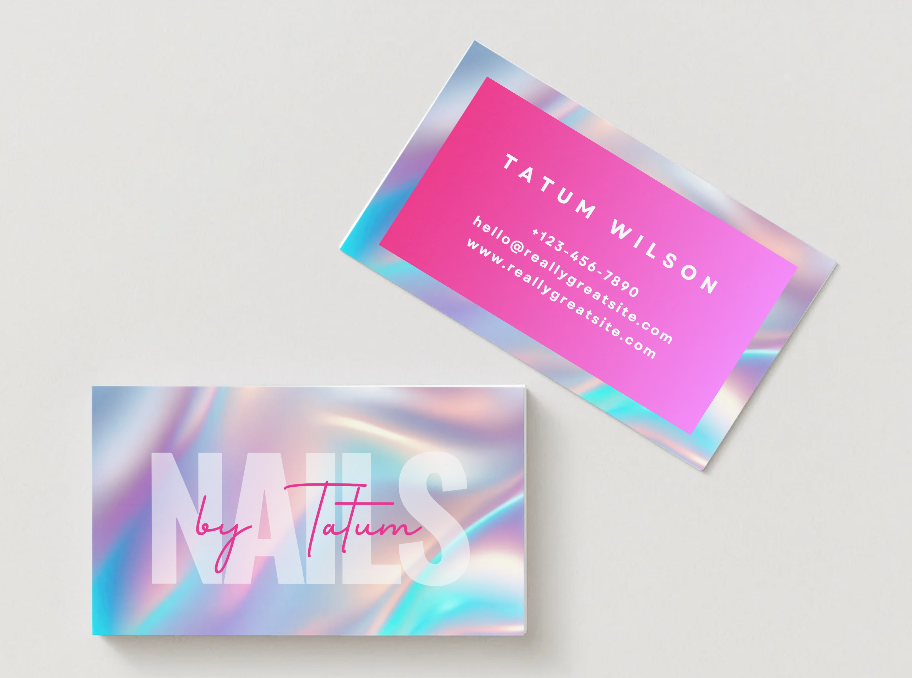 Akuafoil Business Cards