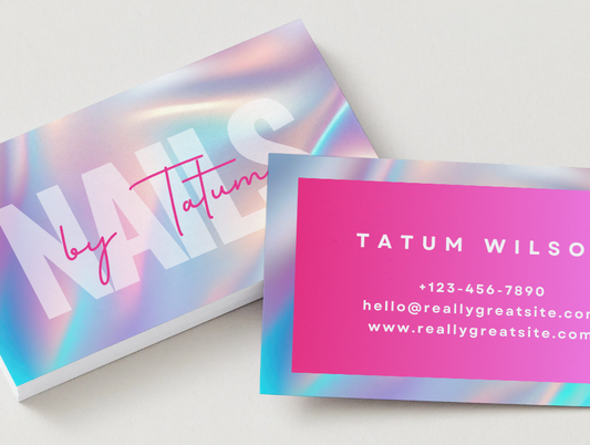 Akuafoil Business Cards