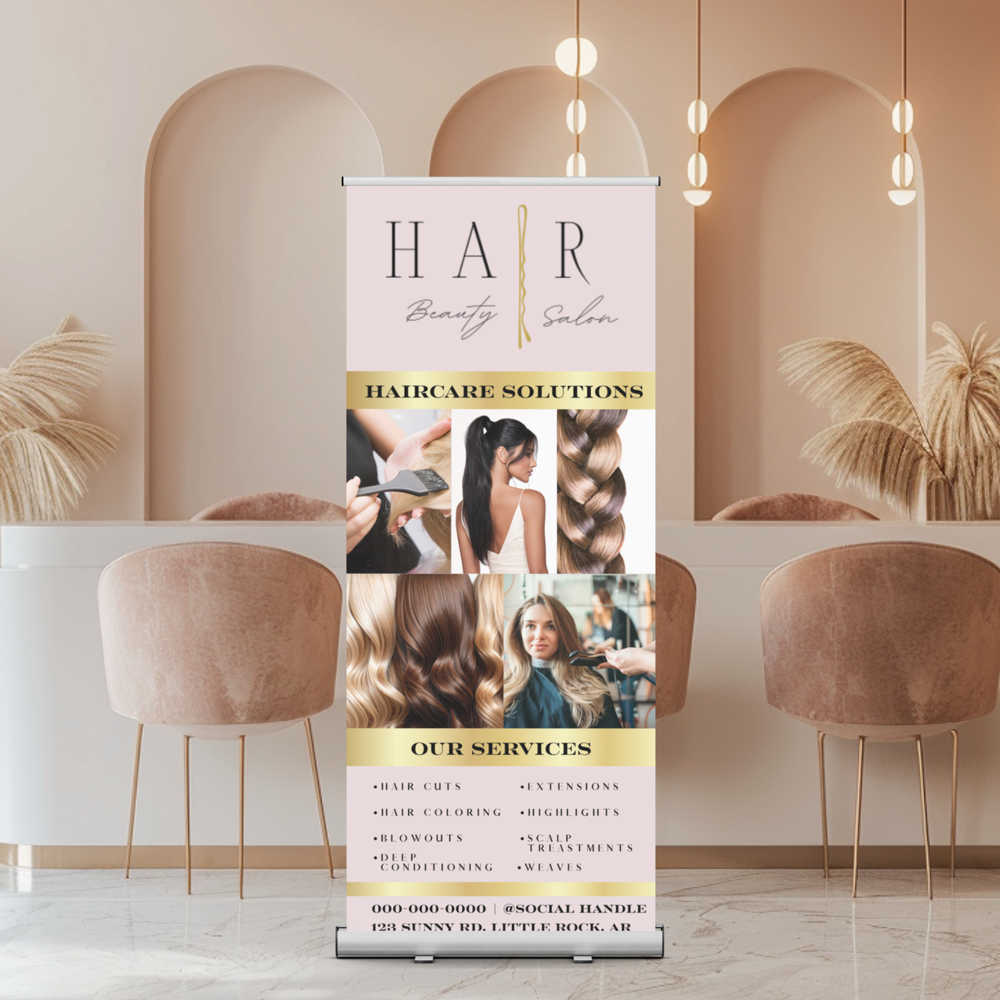 Retractable Banner Stand